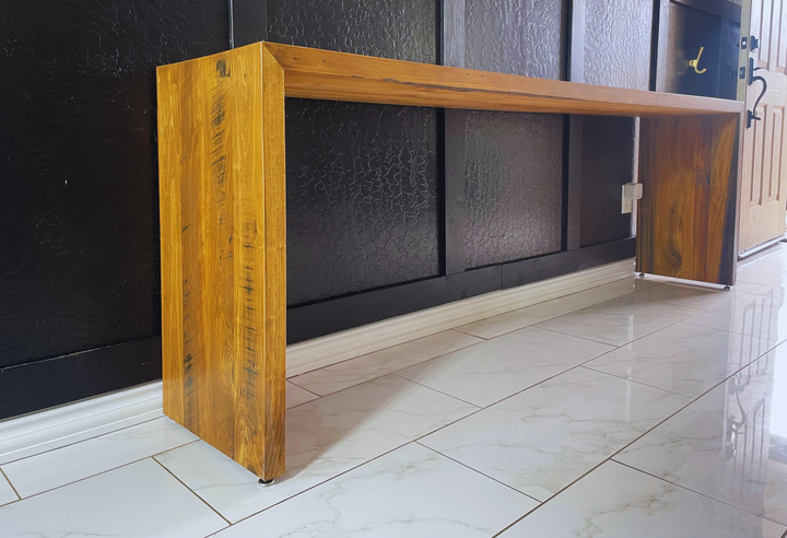 Reclaimed wood Console table